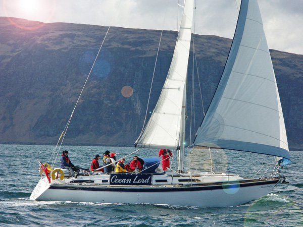 motor yacht charter scotland