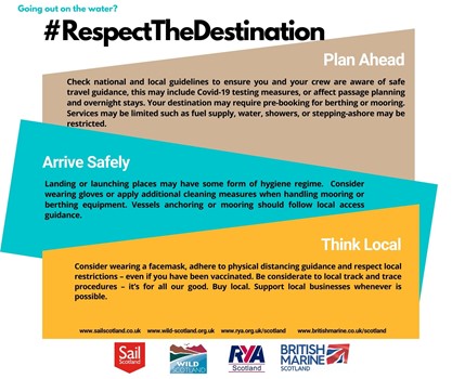 #RespectTheDestination A4 poster