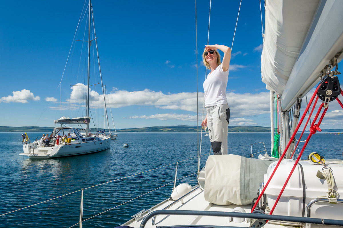 yacht charter in scotland